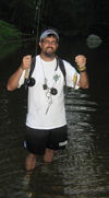 Andy on the Little Gunpowder